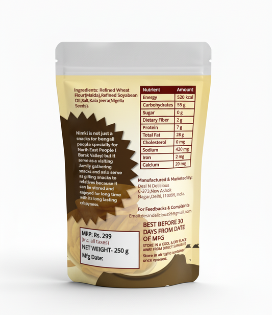 Plain Traditional Nimki