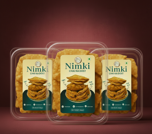 Plain Nimki Family Pack ( Combo of 3 ) 900g